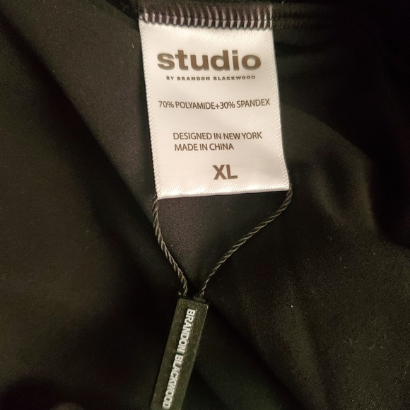 NWT Brandon Blackwood black jumpsuit/bodysuit XL - Picture 4 of 6